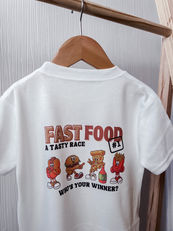 Fast Food Printed T-shirt