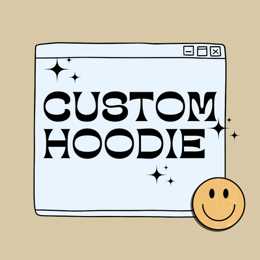 Adults Custom Embroidered Hoodie