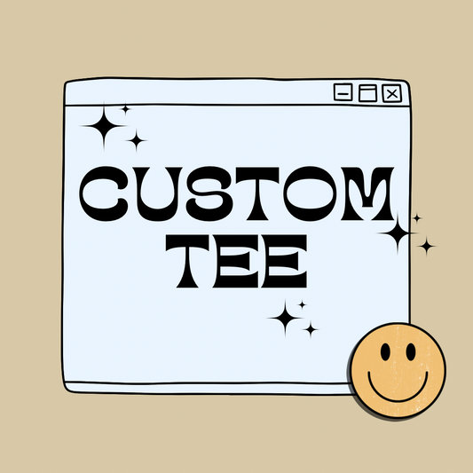 Adult Custom Embroidered T-shirt