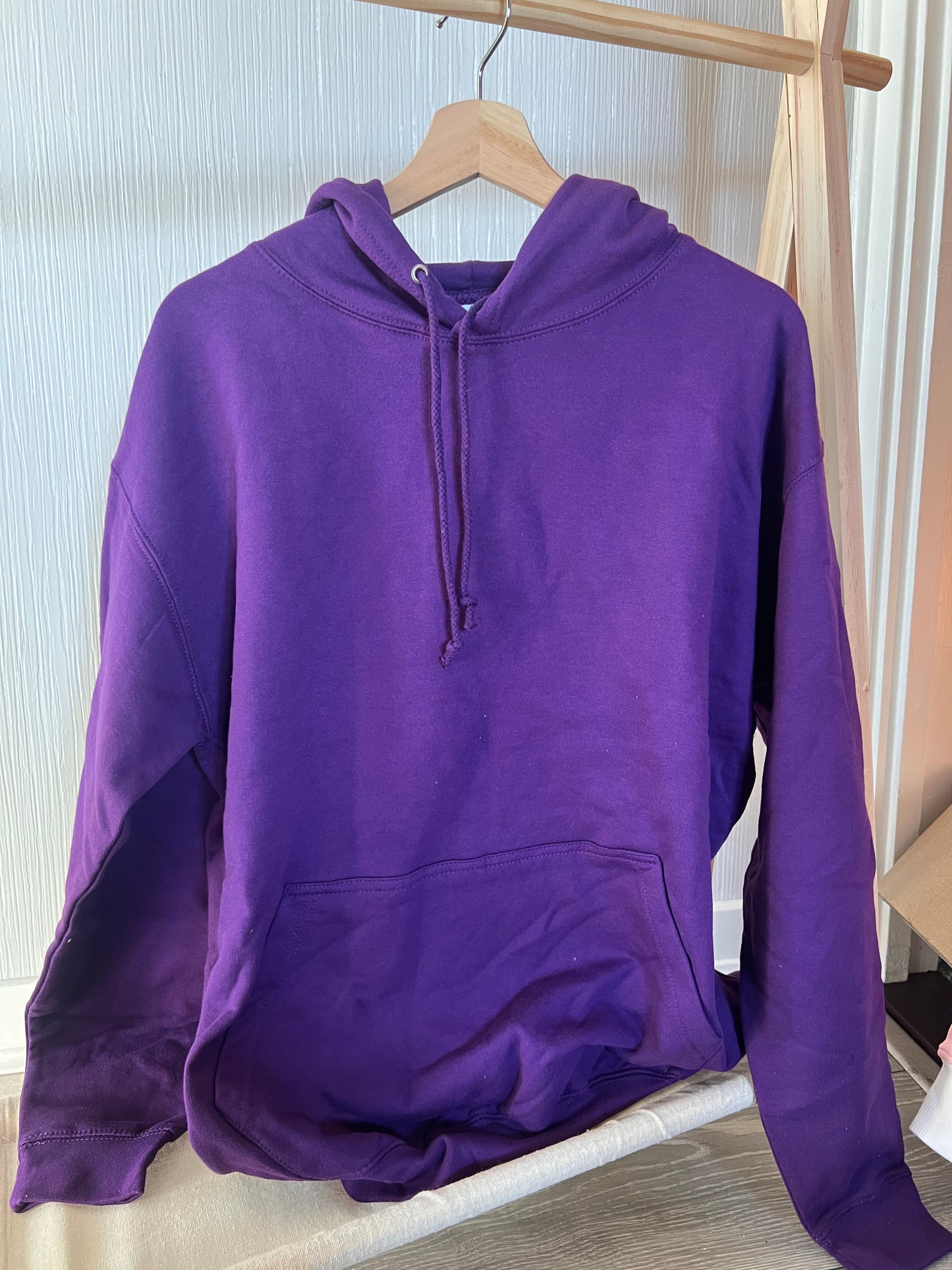 Adult Purple Hoodie Large