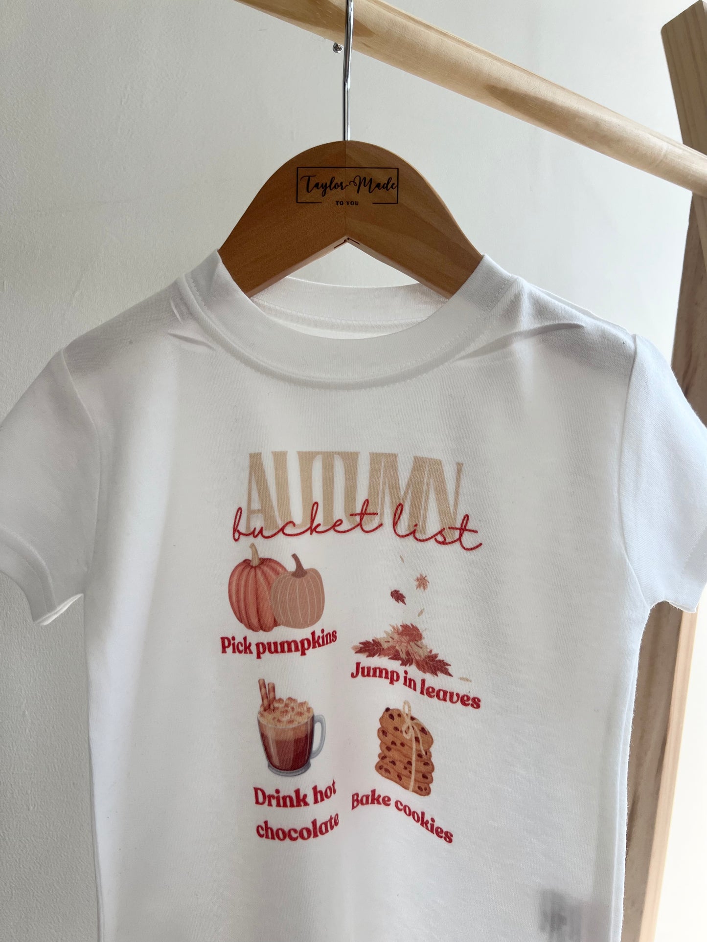 Autumn Bucket List T-shirt