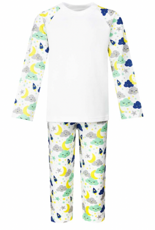 Embroidered Dreams Print Pjs