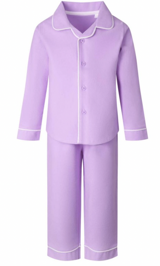 Classic Lilac Embroidered Pjs