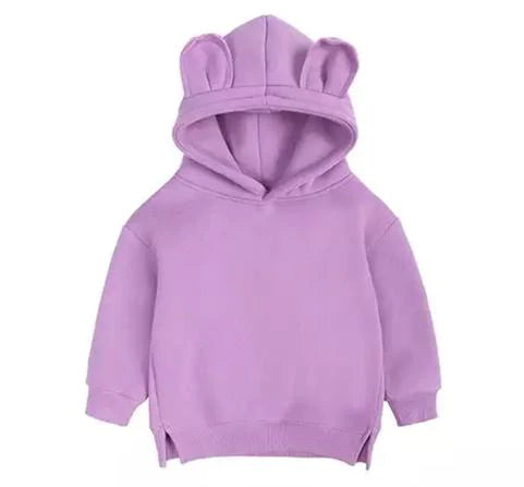 Embroidered Bear Hoodie